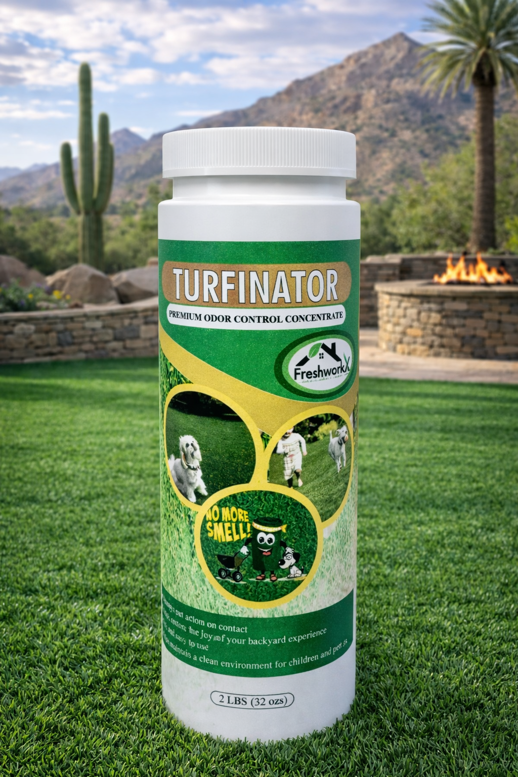 Turfinator Premium Odor Control Concentrate 2# Top Coat